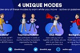 WalkN App : Four Unique Modes