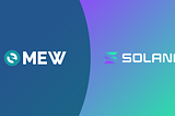 Self Custody Your SOL in MEW Mobile