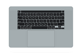 MacBook Pro Keyboard with Touchbar with HTML/CSS