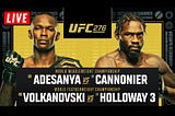 UFC 276 LIVE