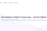 Marketplace Digital Terbaik Di Indonesia