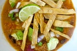 Quick Low Salt Chicken Tortilla Soup