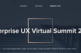 UXPin Enterprise summit screenshots