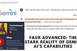 Faux Advanced: The Stark Reality of Google Gemini AI’s Capabilities