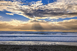 Atlantic Ocean sunset, Del Mar, CA