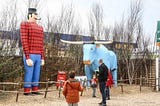 Paul Bunyan Pays a Visit to France