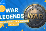 Introducing the War Legends (‘$WAR’) Token Sale on FinLaunch — Finblox Launchpad.