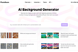 自動生成圖片！讓AI Background Generator幫你生成免費圖片的好工具