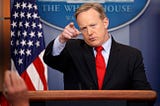 Spicer to News Outlets: “Kindly Gag on My Gaggle”