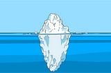 The blockchain iceberg.