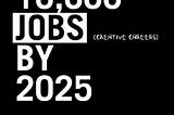 10,000 Career Opportunities By 2025