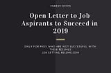 This letter will make you write a Job Getting Resume