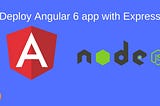 Deploy angular app in node server — express static. REST api method in the same port.