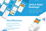 Jenius Apps Redesign