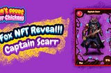 First Fox NFT Reveal! Welcome Captain Scarr