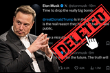 Elon DELETED All Anti-Trump Tweets