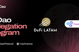 QiDao Delegation Program