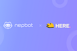 Nepbot Announces Partnership with HERE Wallet