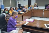 UP Students conduct PRA for Batong Malake Women’s Brigade