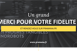 Merci pour votre fidélité