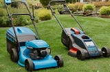 Selecting lawn mowing tools