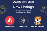 ARENA NEW LISTING