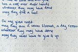 My prayer for tonightl