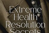The Secrets of Extreme Health Resolutions