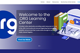 Visit the .ORG Learning Centre