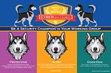 Security Awareness Poster: CYBERian Husky