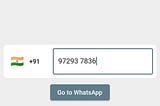 WhatsHelper: A utility app for sending WhatsApp messages