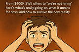 So, tech salaries stopped climbing now what? we are not hiring right now, the new normal.