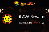 iLAVA Vote 005 — iLAVA Rewards Options 🗳️🗳️🗳️🔥🔥🔥