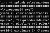 Generation of the same Sigma rule into a Splunk query without a pipeline, only the Sysmon pipeline and in addition the custom pipeline developed in this article.