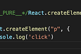 How React uses JSX