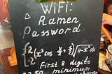 I Saw This Math Puzzle At A Chinese Restaurant In Prague