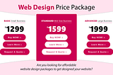 Affordable Web Design Packages