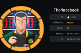 TheNoteBook — HackTheBox