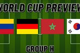 World Cup preview: Group H