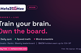 MetaZooMee Arcade Is Live: Train Your Brain, Own the Board