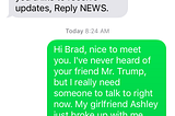 Emotional Responses to Trump Campaign Text Messages