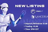 New listing on ProBit