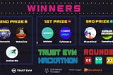 Trust EVM Hackathon Round 2 Recap and Result Announcement