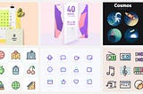 Useful Sets of Free Icons That Speed Up Your Creative Process