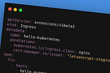 Kubernetes: Ingress NGINX with automatic certificates with cert-manager using Let’s Encrypt