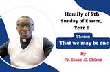 7th Sunday of Easter, Year B: Homily by Fr Isaac Chima