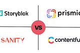 Sanity vs Prismic vs Contentful vs Storyblok