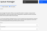 Disk encryption on the MQ Appliance