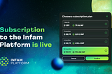 INFAM Platform subscription — what is it for, how to save money and get an airdrop?