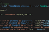 Different ways of logging in Python